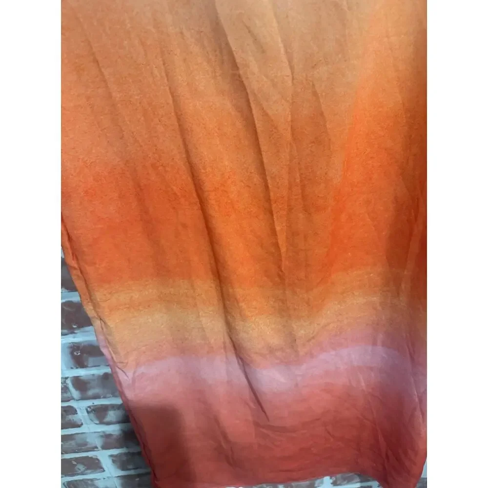 BAOBAB Luna Maxi Cover Up Atardecer de Colca Ombre Size M NWT